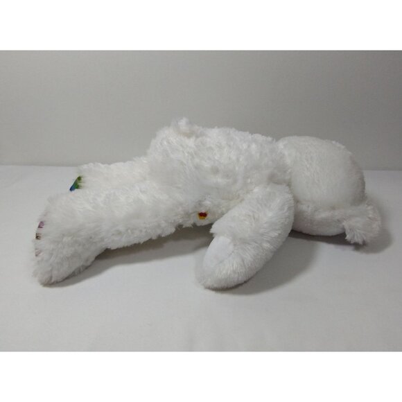 Build A Bear 17” TWINKLE TOES Light Up Ears White Plush bear - Picture 7 of 9